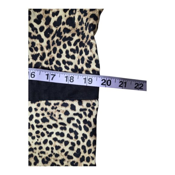 Torrid Sleeveless Peplum Animal Print Top - Picture 7 of 7